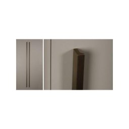 Poignée Angle 0077 Métal - talla Brun metal / 400mm