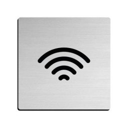 Plaque signalétique adhésive - Modèle : Wifi Itar Vendu à l'unité