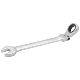 Cle mixte a cliquet a tete articulee 14MM Tolsen