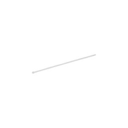 TRU COMPONENTS 1578037 Serre-câble 300 mm 5.20 mm blanc stabilisé à la chaleur 100 pc(s) - blanc