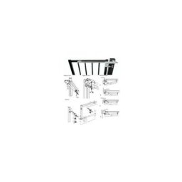 Ferme-porte réglable pour porte jusqu'à 80Kg, largeur max. 1500mm, 250 n Locinox Rempalce par