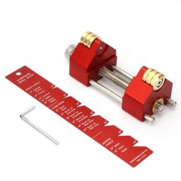 Insma - Kit accessoires affuteuse Guide d'affutage Alliage d'aluminium pour ciseaux à bois, lame de