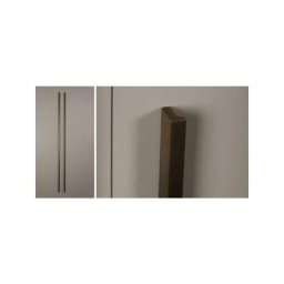 Poignée Angle 0077 Métal - talla Brun metal / 300mm