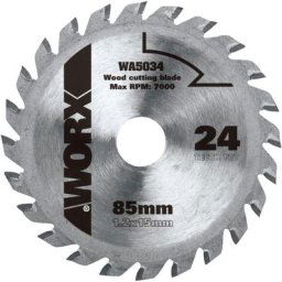 Lame De Scie Circulaire Worx WA5034 TCT 85mm 24T