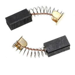 Vhbw - 2x Balais de charbon pour moteur 18 x 9,5 x 6,5mm compatible avec aeg bbs 100, bbse 100, hbs