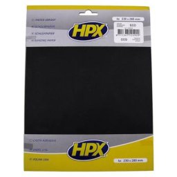 Papier abrasif carrosserie, eau P600 HPX