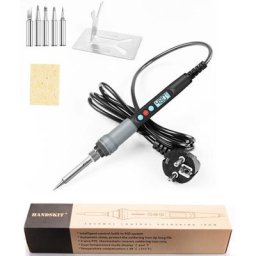 90W Kit de Soudage Électrique de Précision avec Interrupteur on/off Temperature Réglable 200480℃ 5
