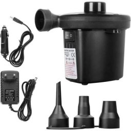 Pompe à Air Électrique, 2 en 1 Rechargeable Gonfleur Degonfleur Electrique Pompe à Air Portable