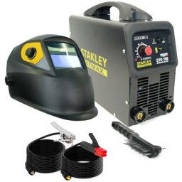 Poste à souder EVO160 Stanley Fatmax mma + tig + Cagoule Stanley Automatique 9/13 Facteur de marche