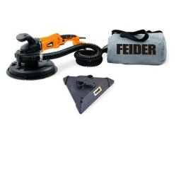 Ponceuse plâtre Feider FPEP1200CPC 1200W a aspiration intégrée plateau triangle
