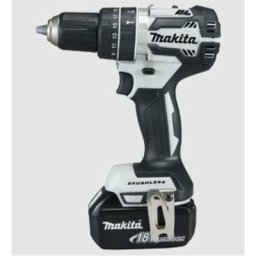Makita - Drillage de forage de cabane 18V en blanc / 6,0 ah, 2 batteries + chargeur dans le makpac