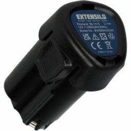 EXTENSILO Batterie remplacement pour Black & Decker BL1110, BL1310, BL1510, LB12, LBX12, LBXR12