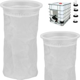 2 pcs ibc Filtre de Couvercle Nylon,Filtre IBC,Couvercle de Réservoir d'eau de Pluie IBC,Filtre à