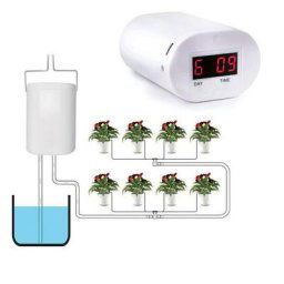 8 tête automatique pompe d'arrosage contrôleur fleurs plantes maison arroseur goutte à goutte