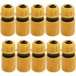 Embout Tuyau D'arrosage 10pcs, Raccord Tuyau D'arrosage, Jardin en Plastique Raccords d'Arrosage