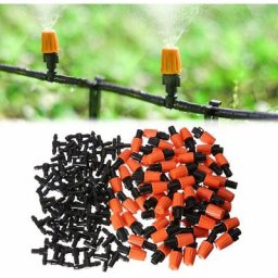 50Pcs Irrigation De Jardin Micro - Débit Goutte à Goutte, Système D'Émetteur D'Arrosage Micro