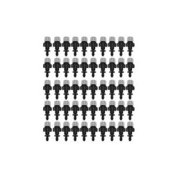 Smandy Buses De Gicleurs, 50pcs Buses De Brumisateur Atomiseur Raccord Connecteur Drippers