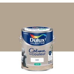 Peinture Crème De Couleur Satin Gazelle 5L Dulux Valentine Gazelle