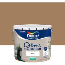 Peinture Crème De Couleur Satin Miel Ambré 10L Dulux Valentine Miel Ambré