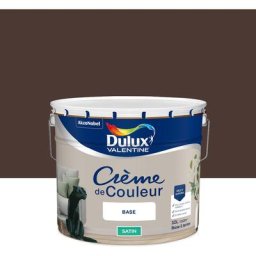 Peinture Crème De Couleur Satin Wengé 10L Dulux Valentine Wengé