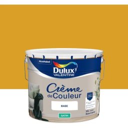 Peinture Crème De Couleur Satin Miel 10L Dulux Valentine Miel