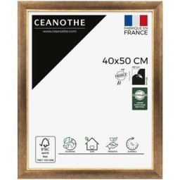 Cadre Photo Bronze 40x50 cm et 50x40 cm - Convient au A3 – Cadre pour photo 40x50 cm - Cadre Photo