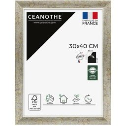 Cadre Photo Argent 30x40 cm et 40x30 cm - Convient au A4 – Cadre pour photo 30x40 cm - Cadre Photo