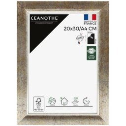 Cadre Photo Argent 20x30 cm et 30x20 cm - Convient au A4 – Cadre pour photo 20x30 cm - Cadre Photo