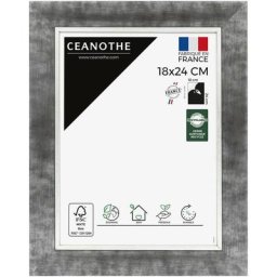 Cadre Photo Acier 18x24 cm et 24x18 cm - Convient au A5 – Cadre pour photo 18x24 cm - Cadre Photo
