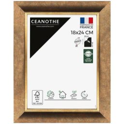 Cadre Photo Bronze 18x24 cm et 24x18 cm - Convient au A5 – Cadre pour photo 18x24 cm - Cadre Photo