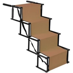 Escalier pour chien – Aide à l'entrée pour chien – Rampe pliable – Échelle portable pour coffre de
