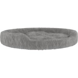 Lit pour chien Gris 70x55x23 cm Peluche Vidaxl Gris