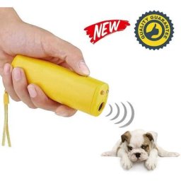 Répulsif à ultrasons pour chien à double tête, dispositif de dressage de chien laser à double
