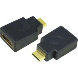 Logilink - Adaptateur hdmi AH0009 [1x hdmi mâle c mini - 1x hdmi femelle] noir contacts dorés - noir