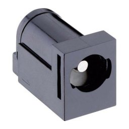 Connecteur basse tension embase femelle horizontale Lumberg 161323 ø intérieur: 5.7 mm 2.35 mm 1