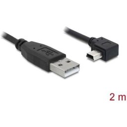 Delock - Câble usb usb 2.0 usb-a mâle, USB-Mini-B mâle 2.00 m noir 82682