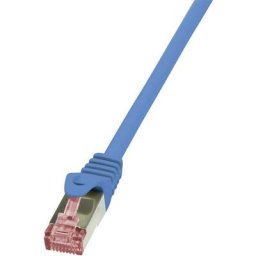 Logilink - Câble réseau RJ45 cat 6 s / ftp 2 connecteurs RJ45 - 5 m - Bleu - CQ2076S - bleu