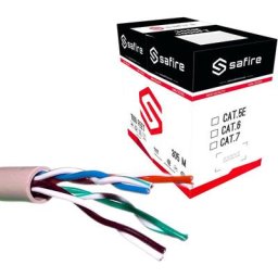 Câble Réseau 305 Mètres Ethernet Utp Cat 5e 4x2 Awg 24 Lan Rj45 Fireproof