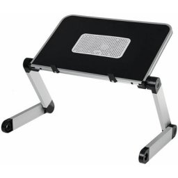 Support d'ordinat portable réglable à 360 ° Table d'ordinat portable pliante ergonomique Canapé-lit