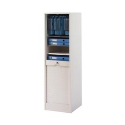 Classeur à rideau blanc Office 140 cm