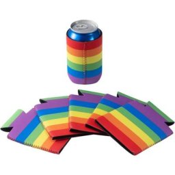 6PCS Housse Refroidisseur de Canette Bière Boisson Bouteille en néoprène 3mm Cooler Sleeve pour