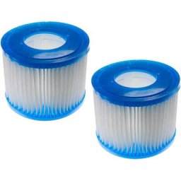 vhbw 2x Cartouche filtrante type VI compatible avec Bestway Lay-Z-Spa Saint Tropez, Siena, Vegas