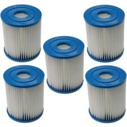 Vhbw - 5x Cartouche filtrante compatible avec Bestway Flowclear 58381 (1,249 l/h) piscine pompe de