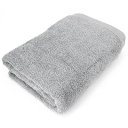 Linnea - Drap de bain 100x150 pure - Gris Argent