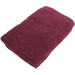 Linnea - Drap de douche pure 70x140 cm - Rouge Bordeaux