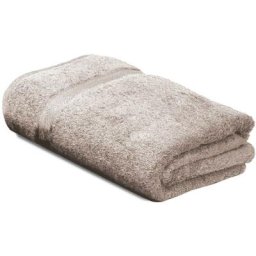 Linnea - Serviette de toilette royal cresent 40x60 cm - Marron Gris craie