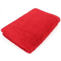 Drap de douche pure 70x140 cm - Rouge