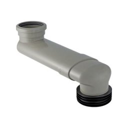 Tuyau connexion wc d'angle épaisseur tuyau 72mm 90 110mm et réglable de 14.5cm à 34.5cm - Geberit