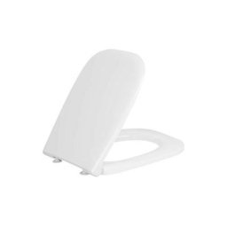 Abattant wc Duravit D-Code Softclose, blanc pour wc Compact
