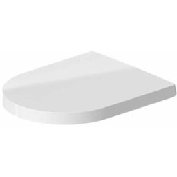 Me by Starck Abattant wc Blanc Satiné Brillant 374x458x56 mm - 0020092600 - Duravit